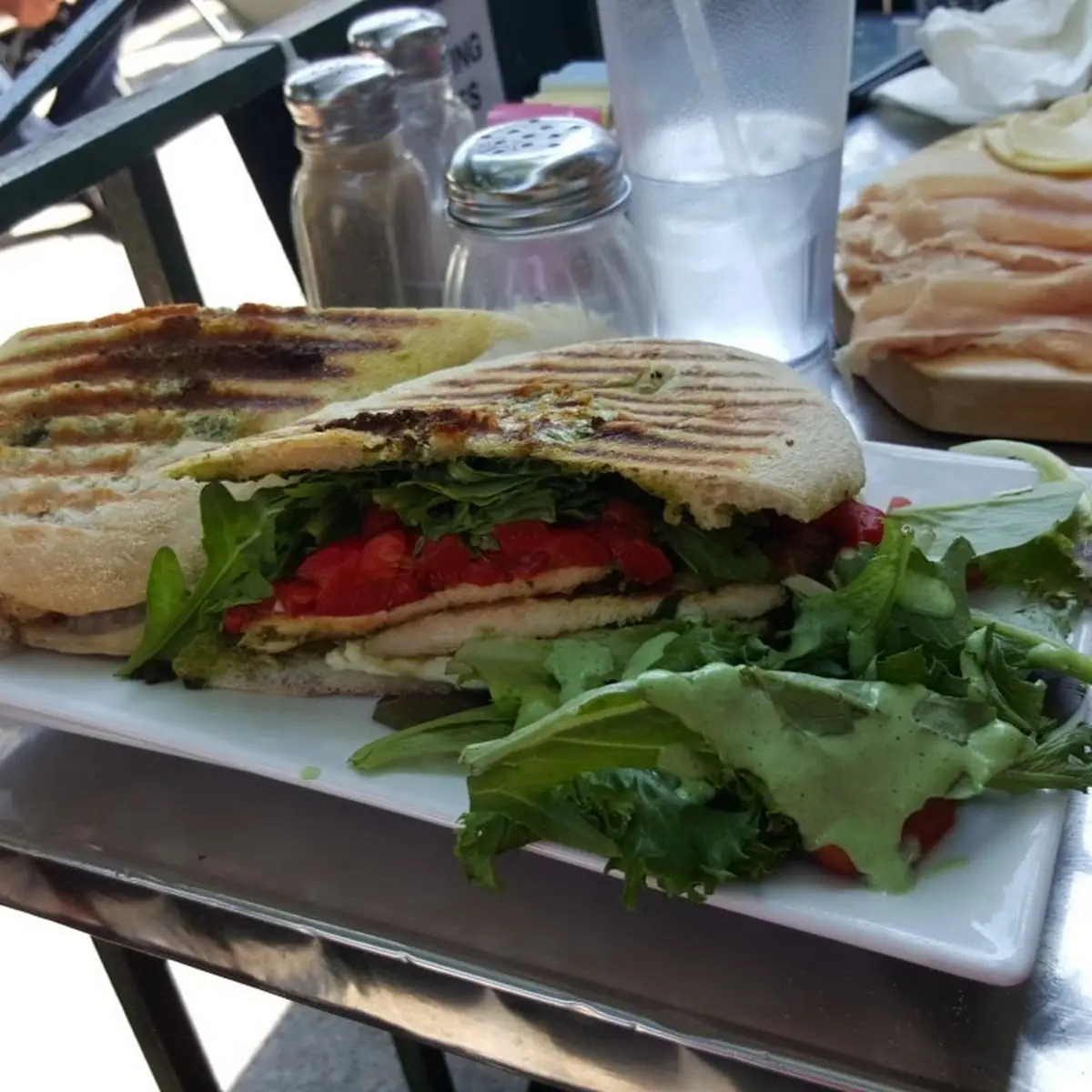 Grilled Chicken Panini