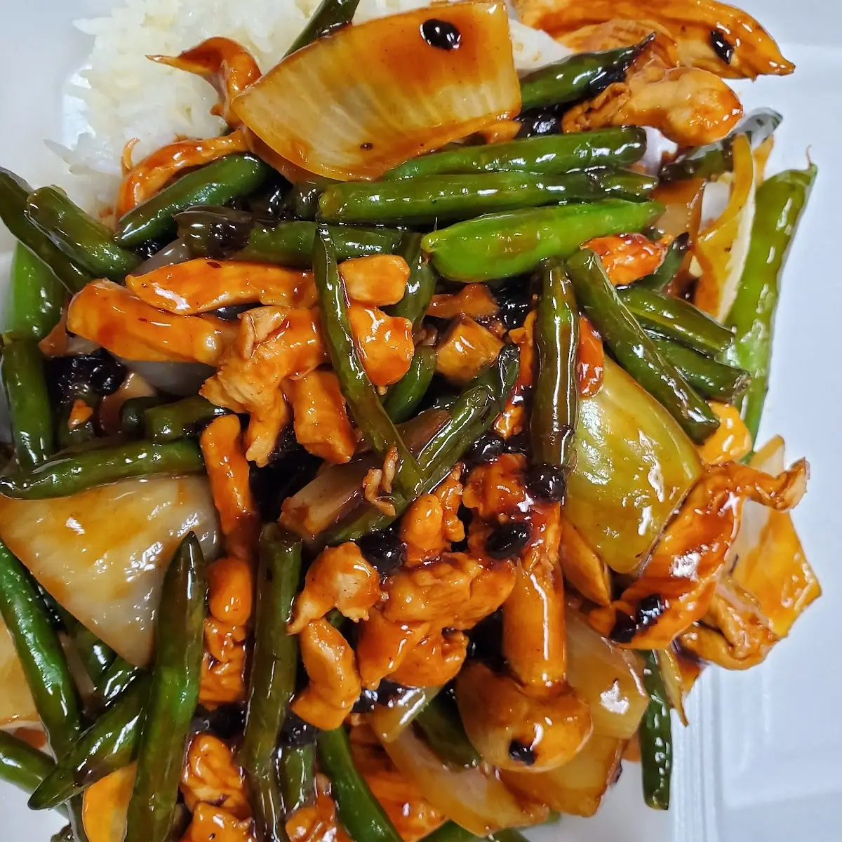 Chicken String Beans & Black Bean Sauce