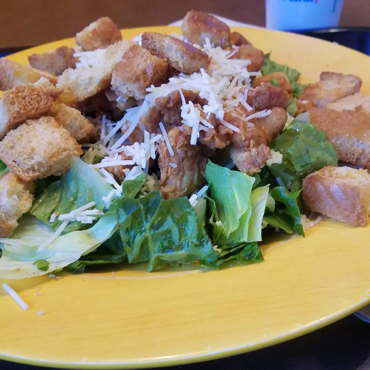 Fried Caesar Salad