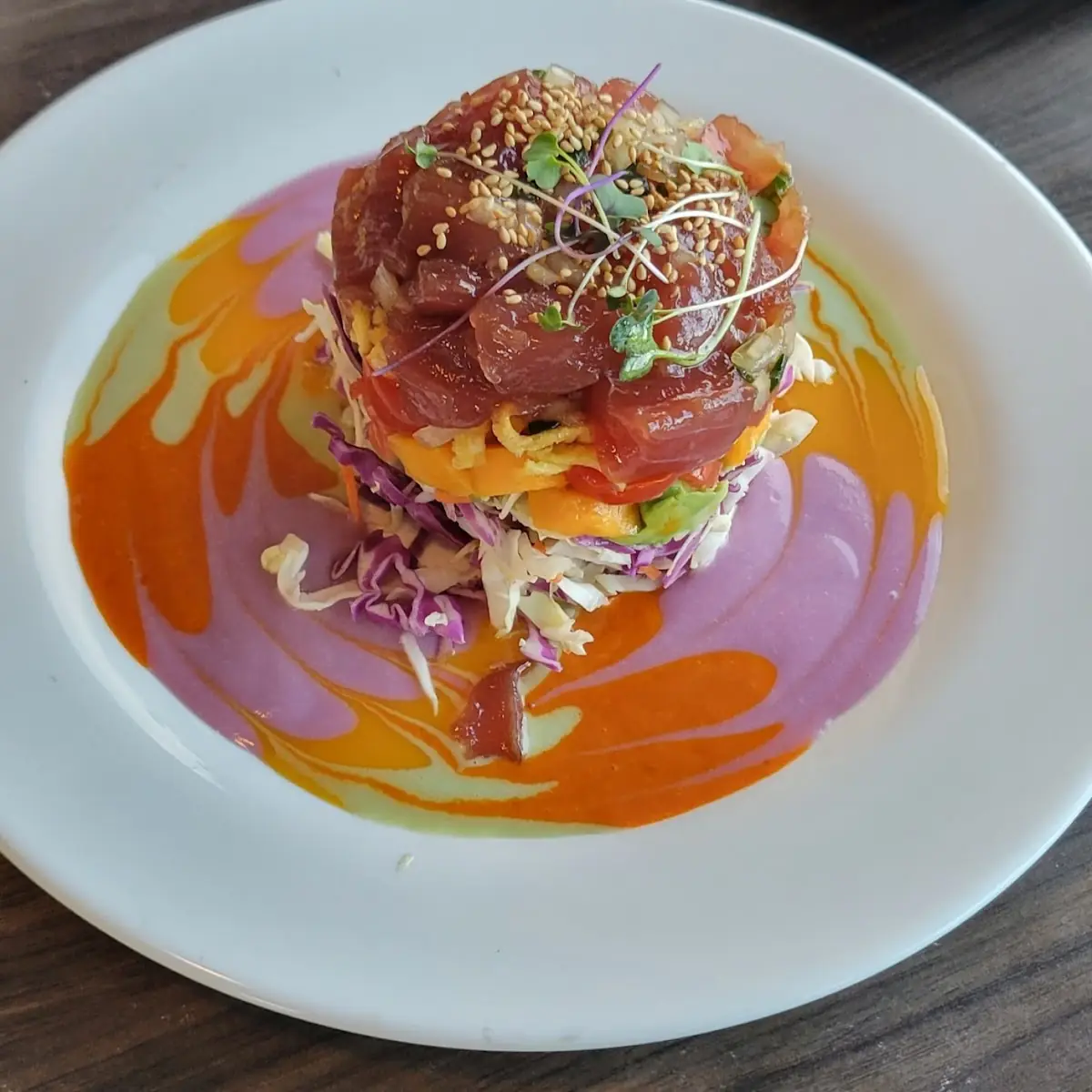 Ahi Poke Tower