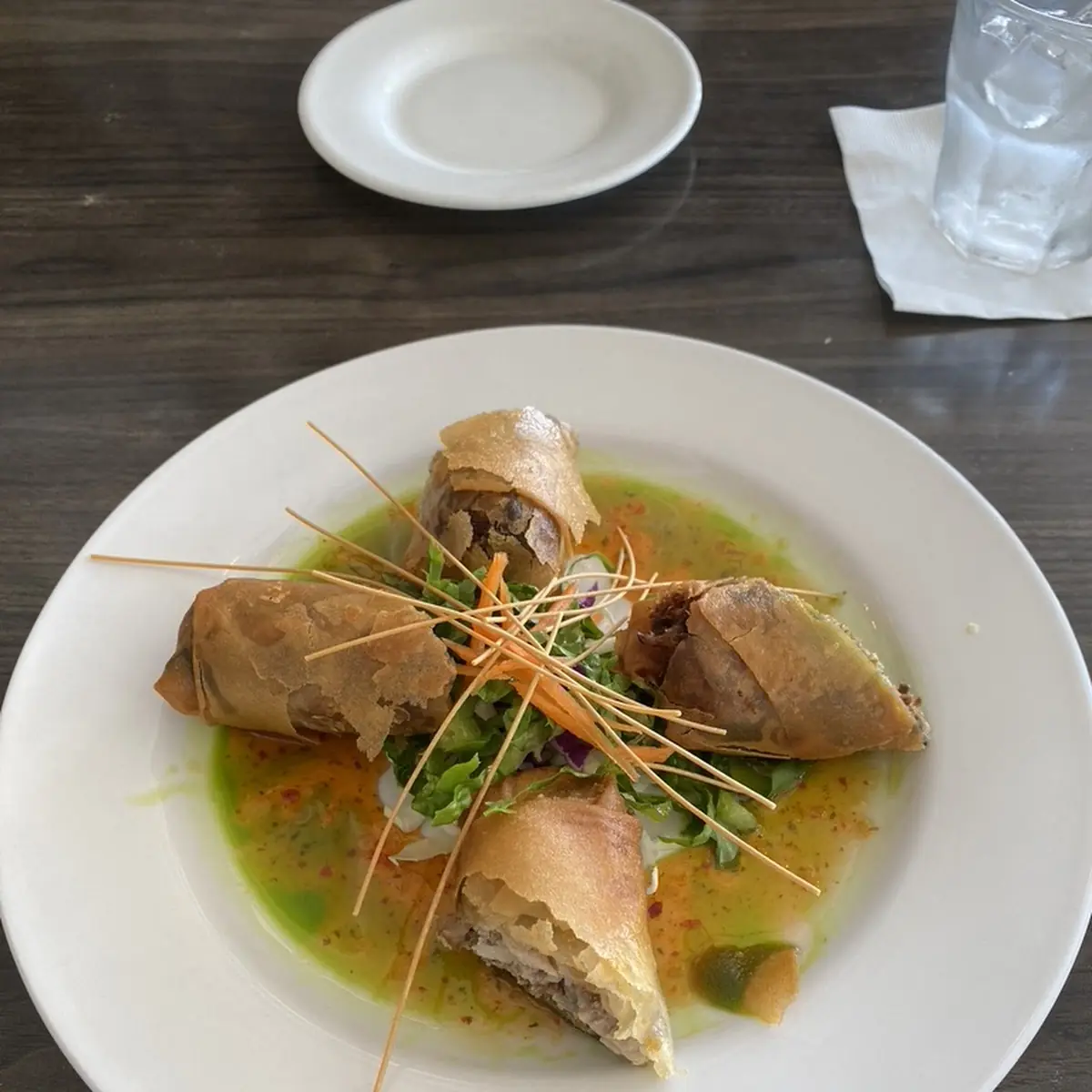 Kalua Pork Spring Rolls