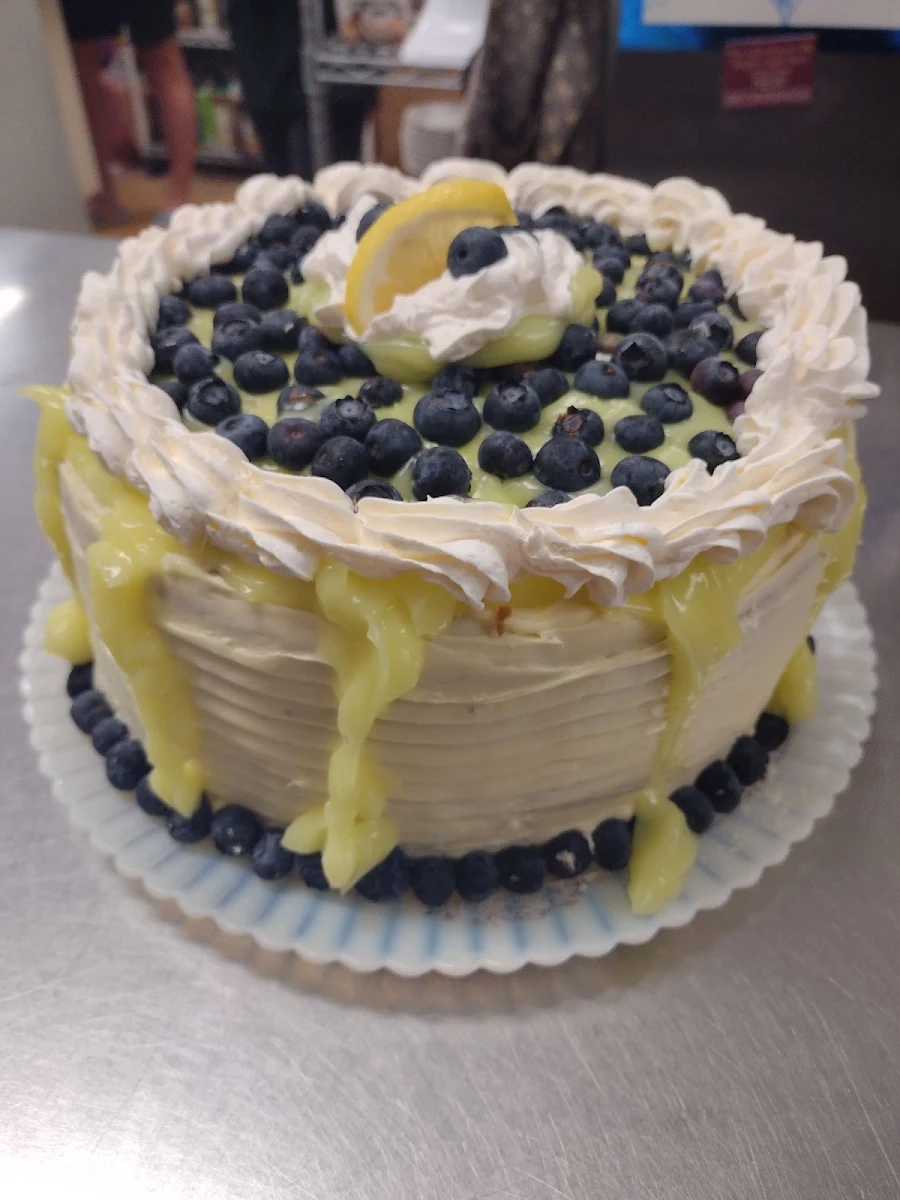 Blueberry Lemon Layer Cake