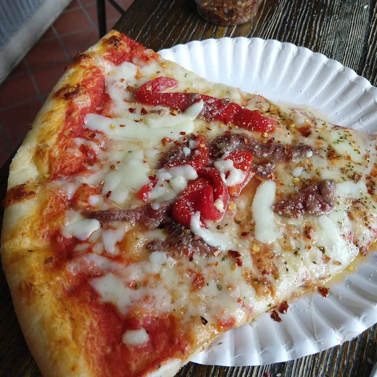 Anchovy Red Pepper Slice