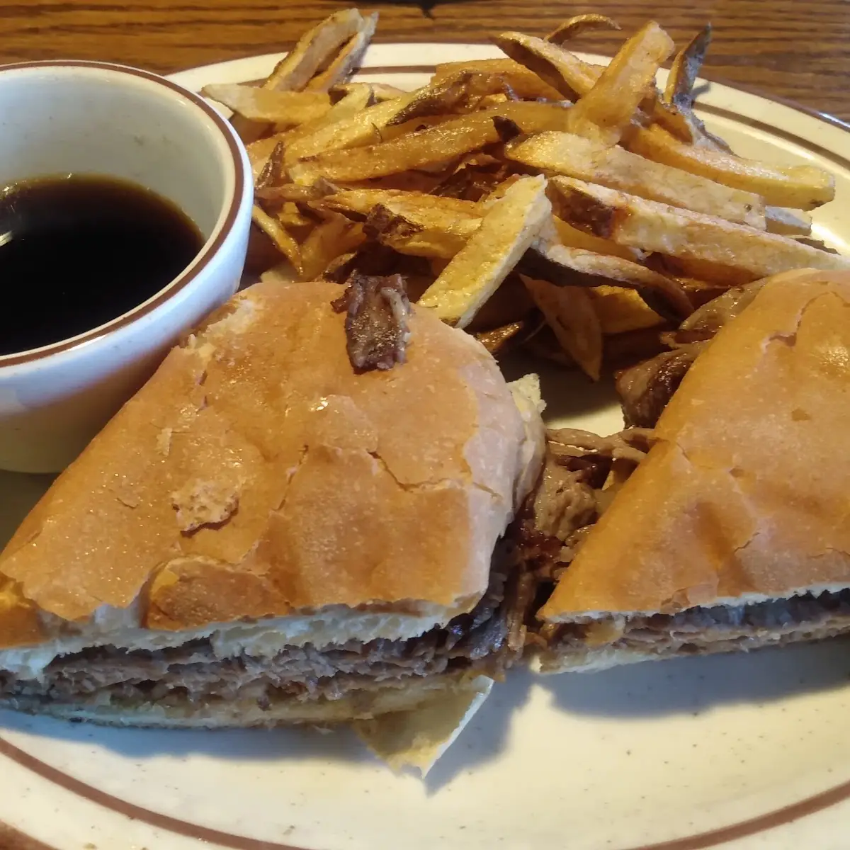 French Dip Sandwich Lunch