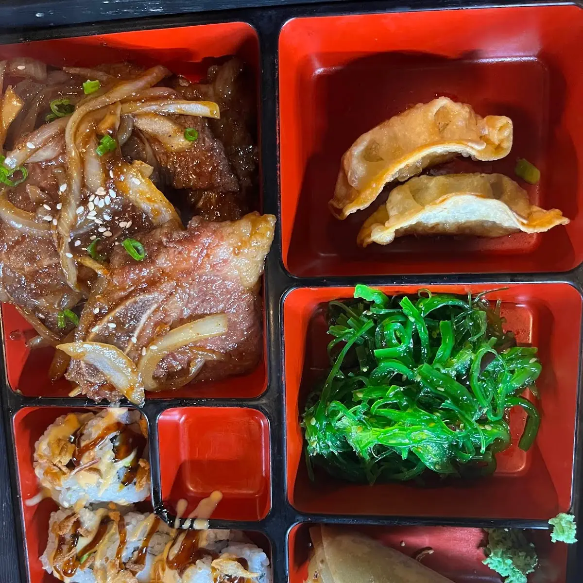 Bento Box w Bulgogi