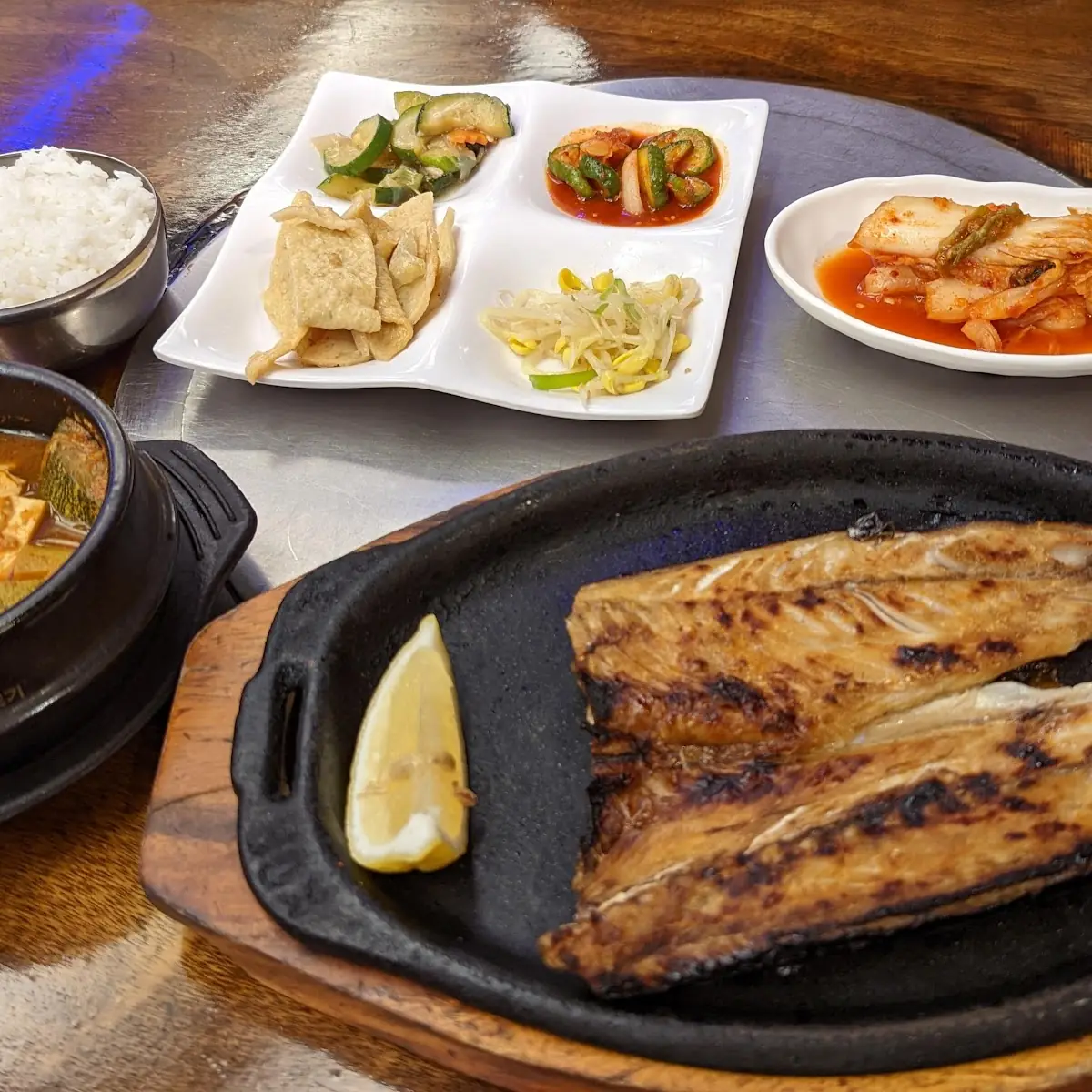 Godeungeo-Gui Doenjang-Jjigae