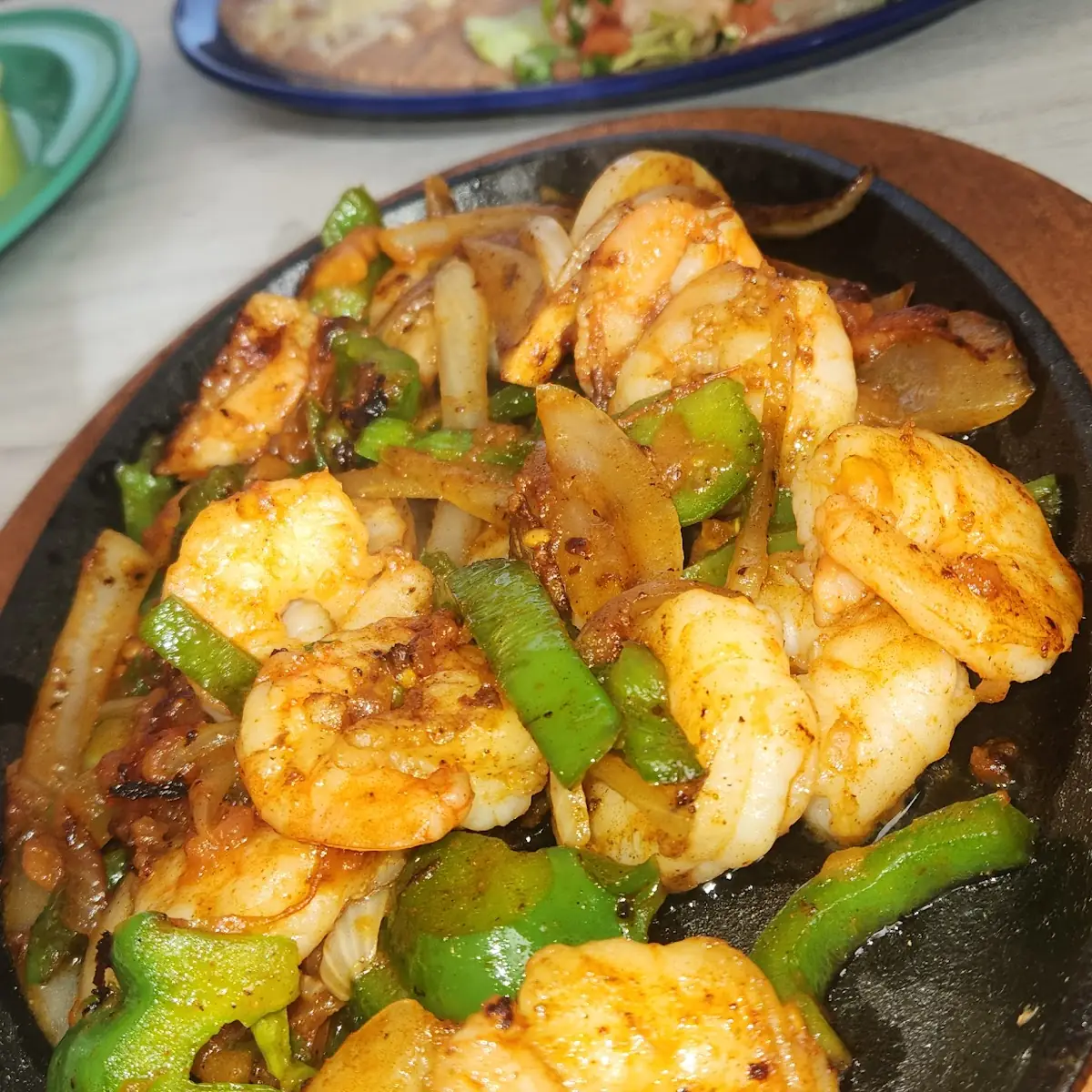 Fajitas de Camarón Shrimp Fajitas