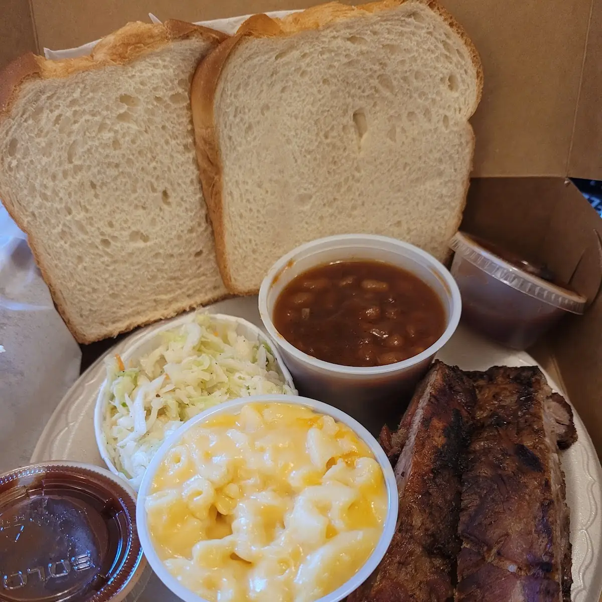Slaw and Baked Beans