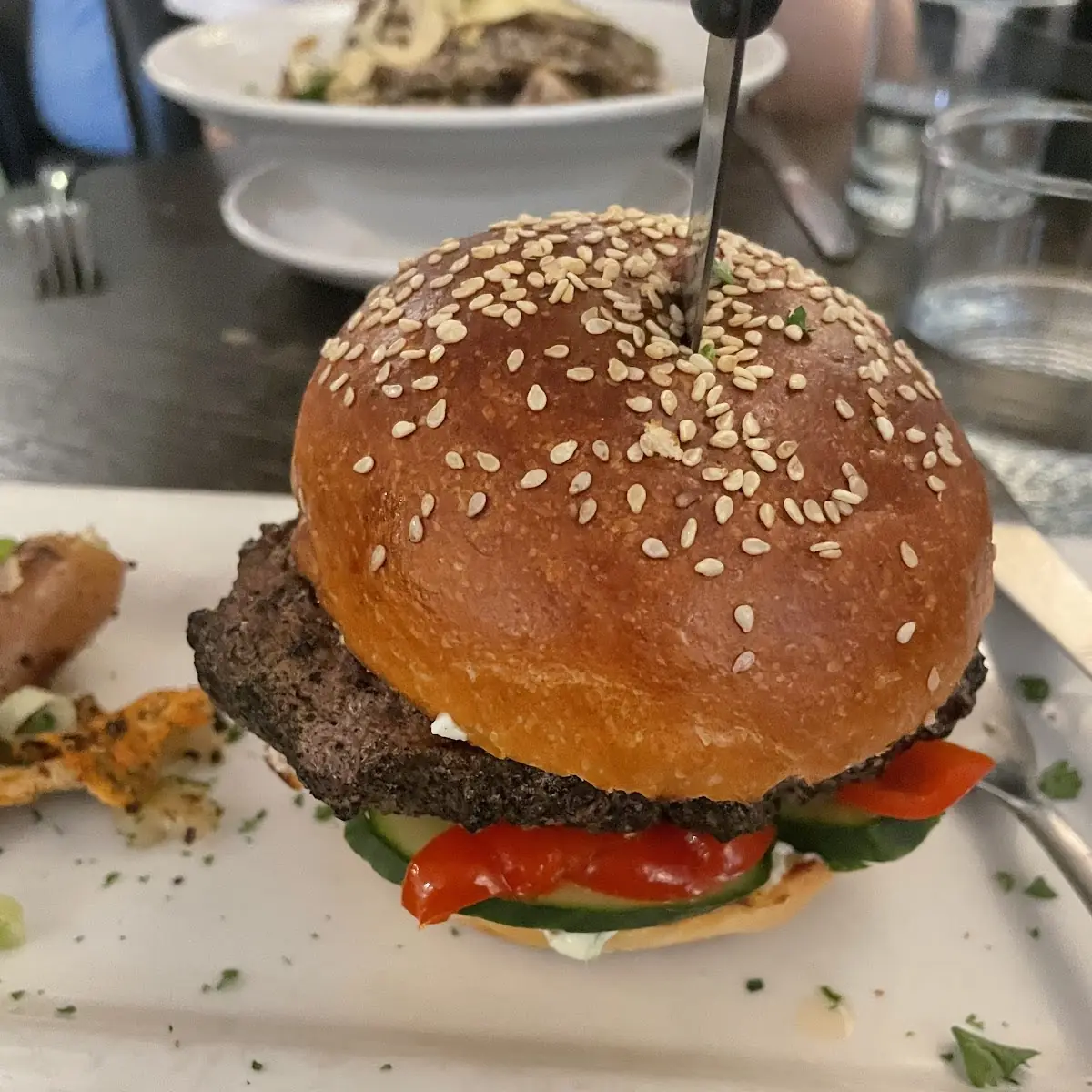 Lamb Burger