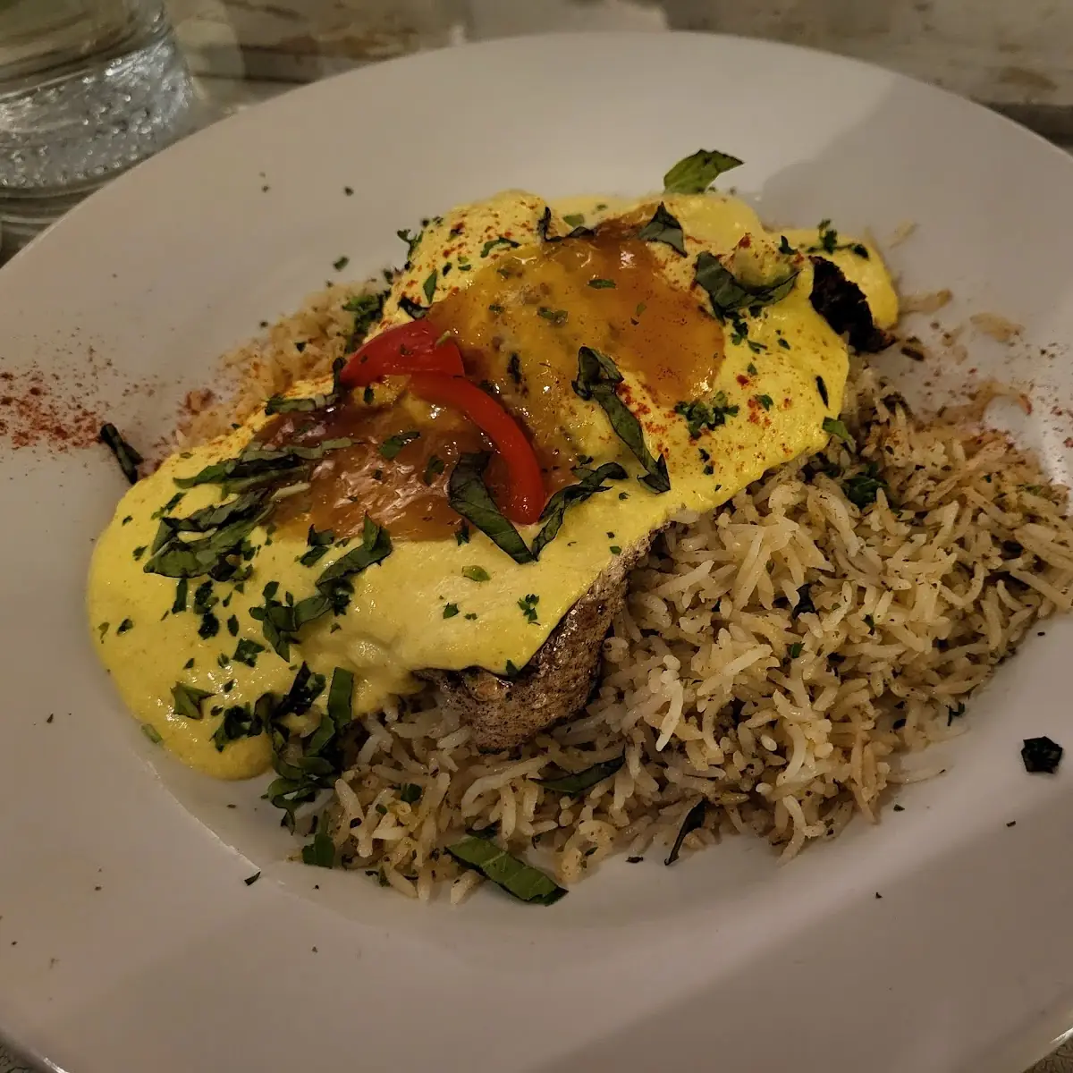 Mango Curry Chicken