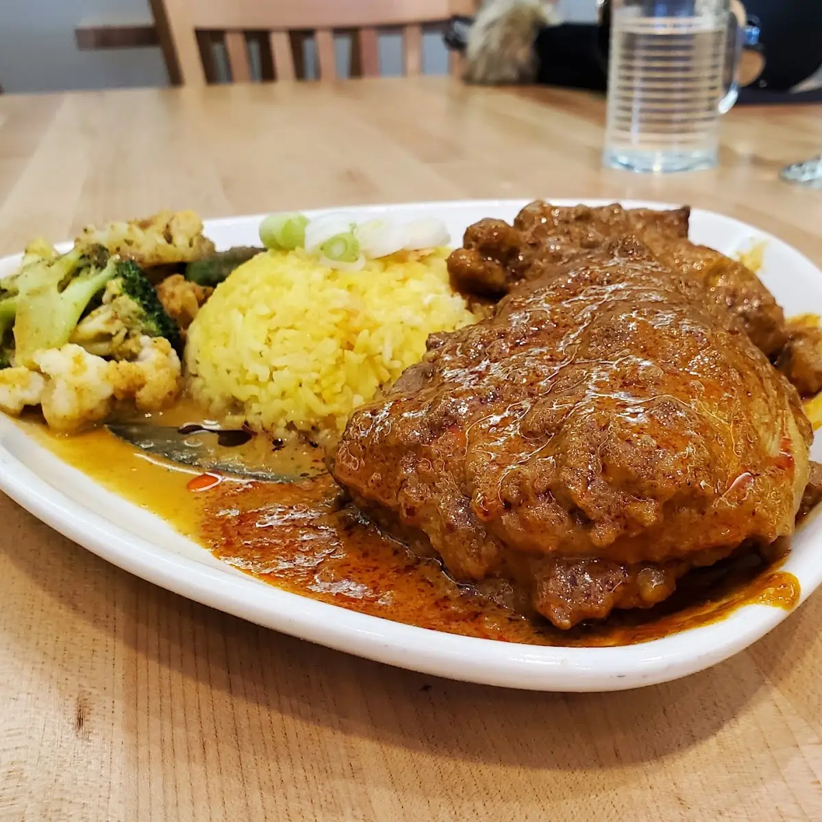 Chicken Nasi Lemak