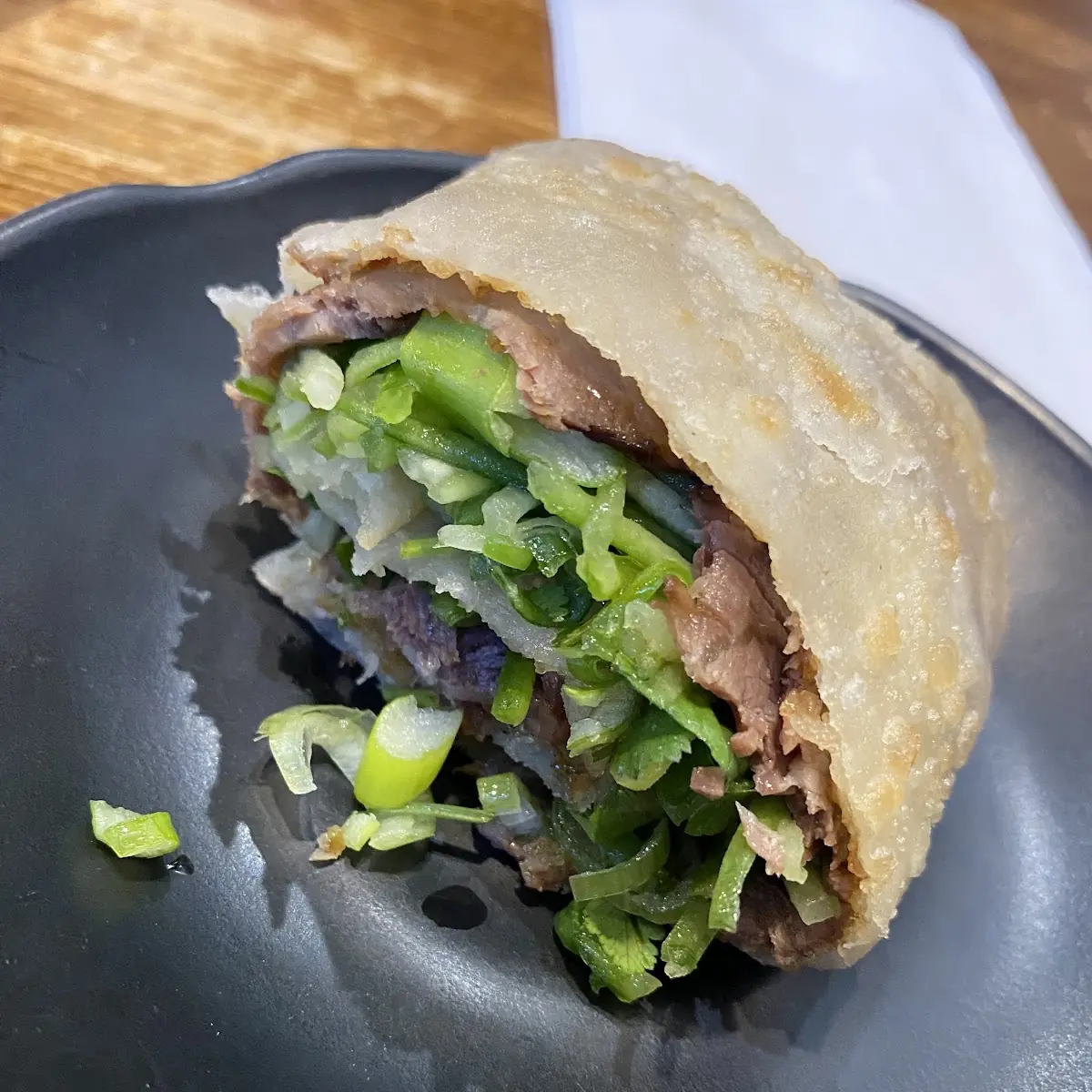 Chinese Beef Burrito