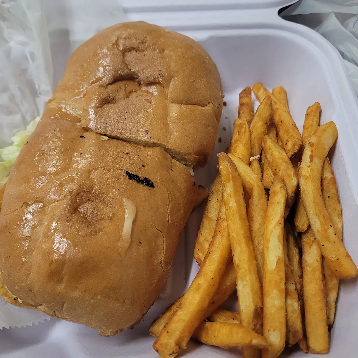 Cubana Torta with Fries