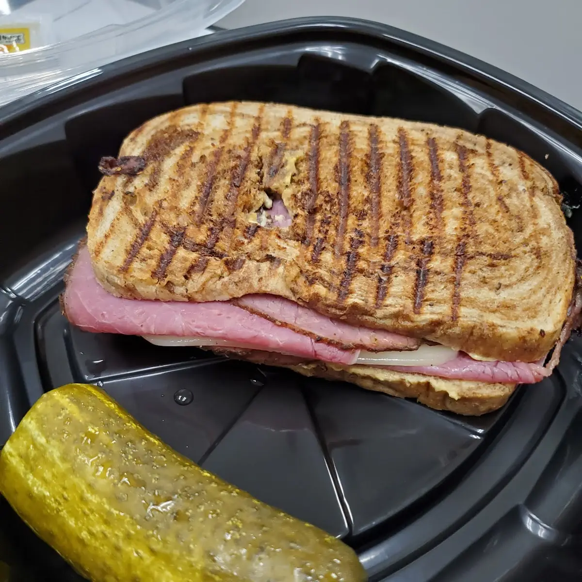 Pastrami Sandwich with Homemade Pickle