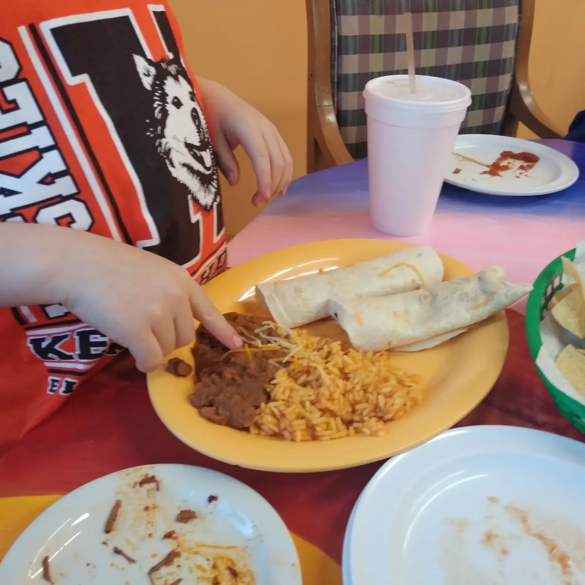 Jr Jumbo Burrito