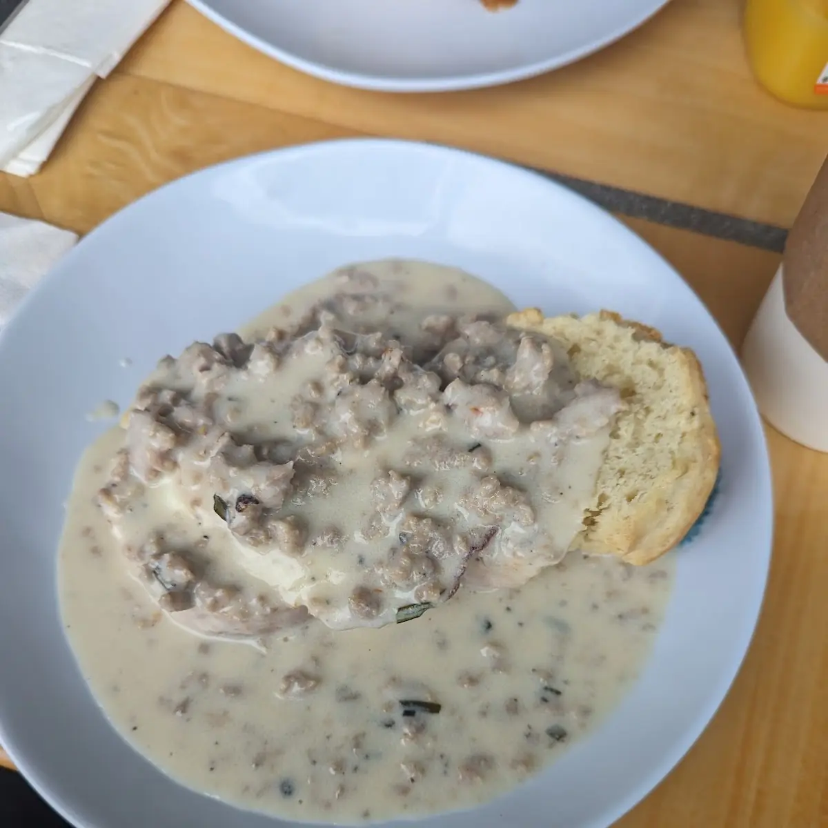 Biscuit & Sausage Gravy