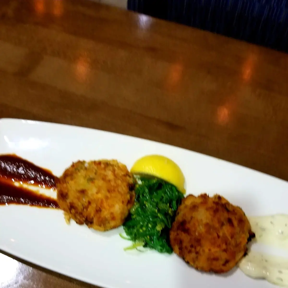 Hickory-Smoked Salmon Cakes