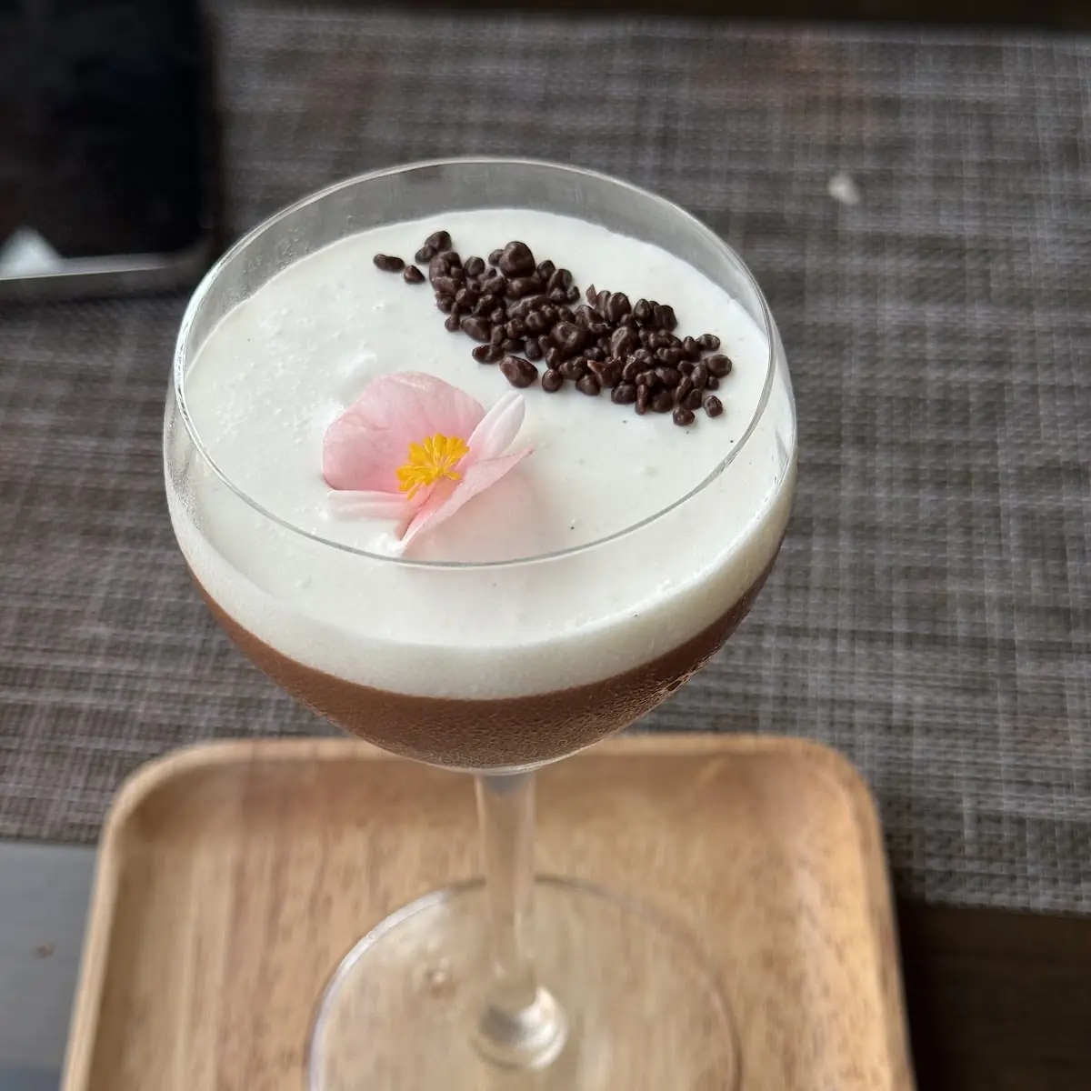 Dark Chocolate Budino