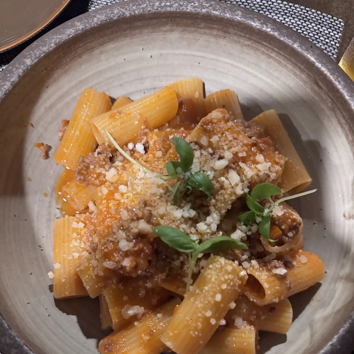 Rigatoni Bolognese