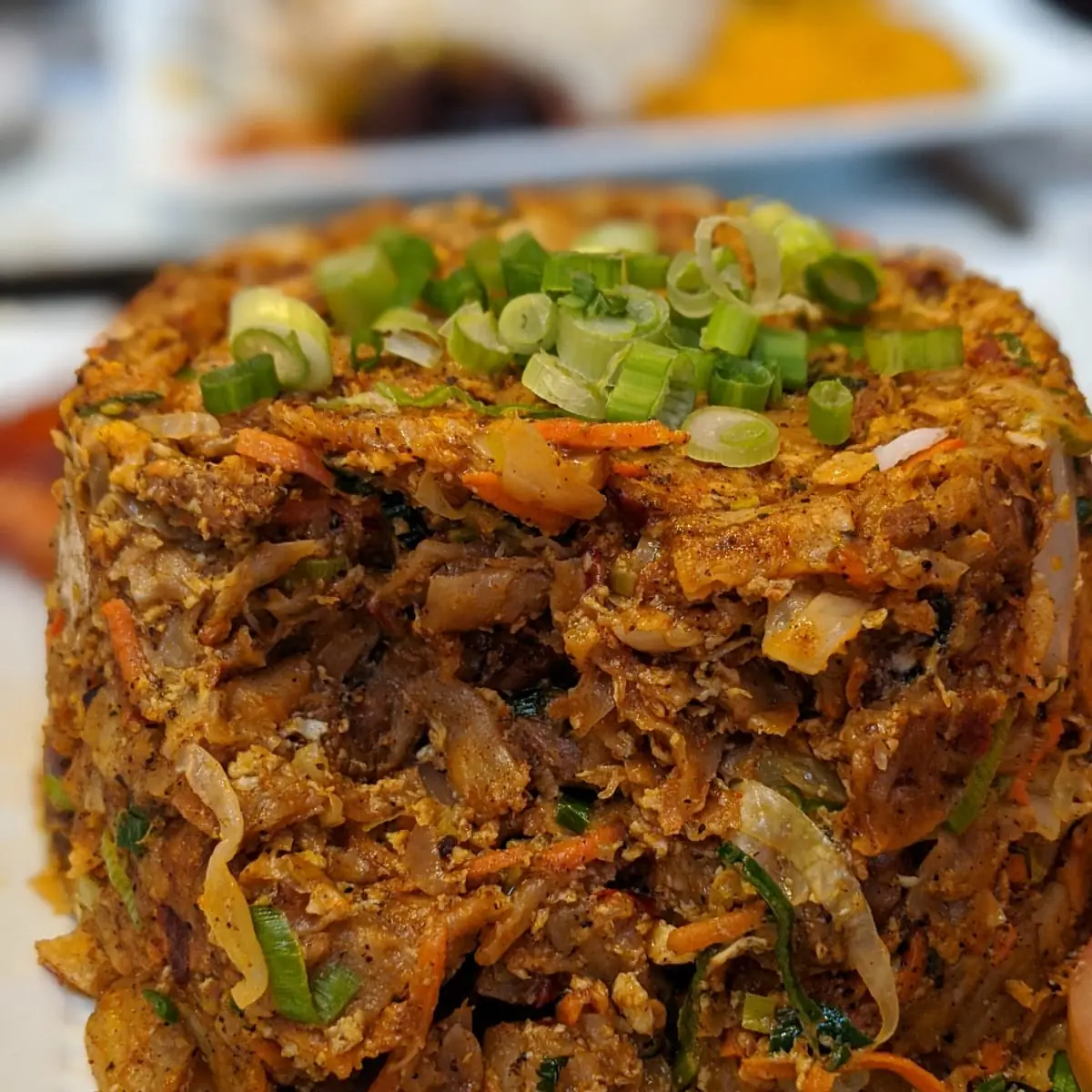 Kottu Roti w Curry Lamb Curry