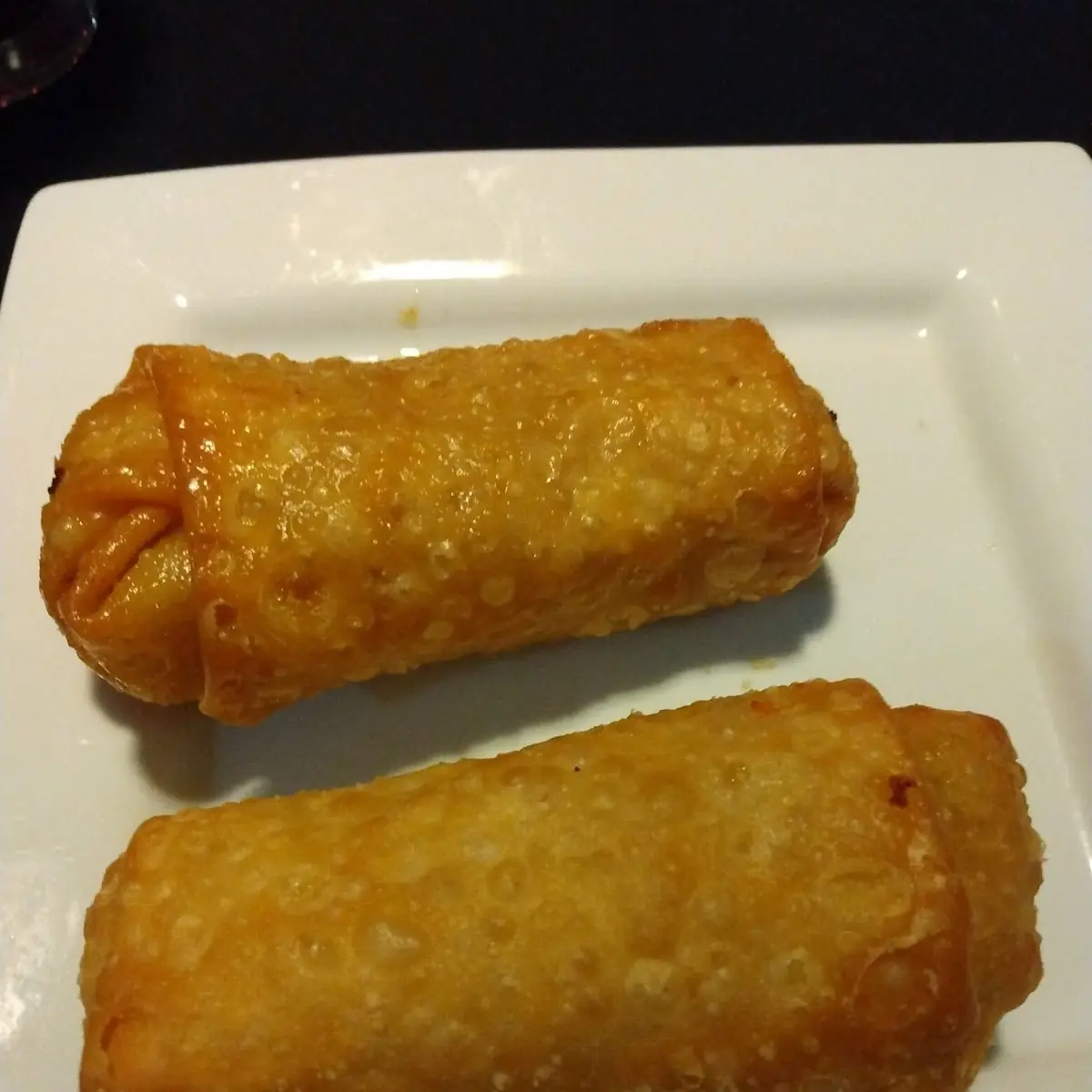 Fried Egg Roll with Sauce