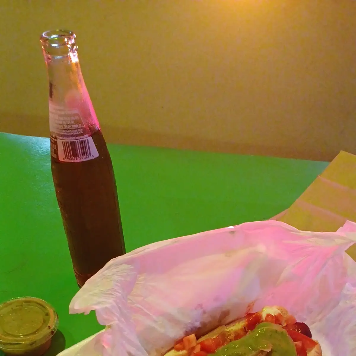 Hot Dog Wrapped on Bacon