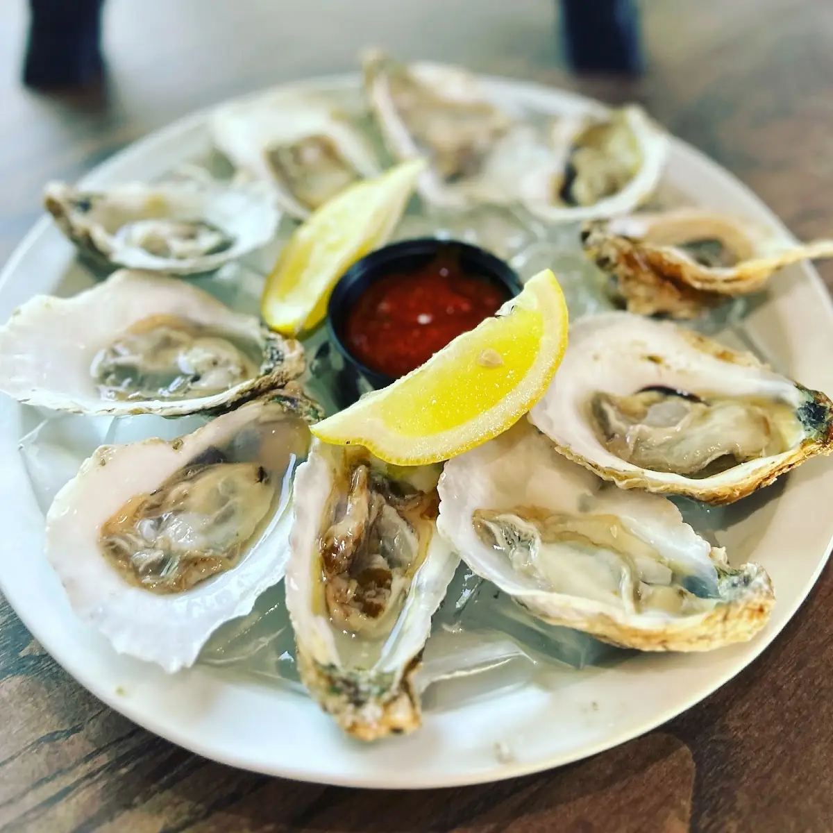 Raw Oysters on the Half Shell
