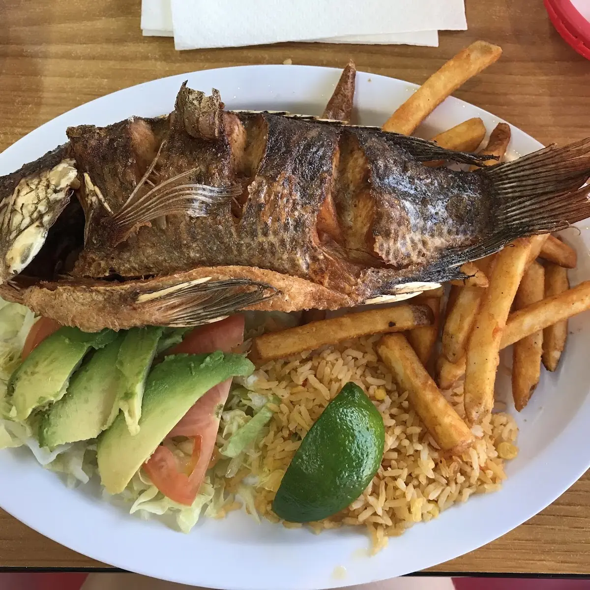 Mojarra Frita Fried Tilapia