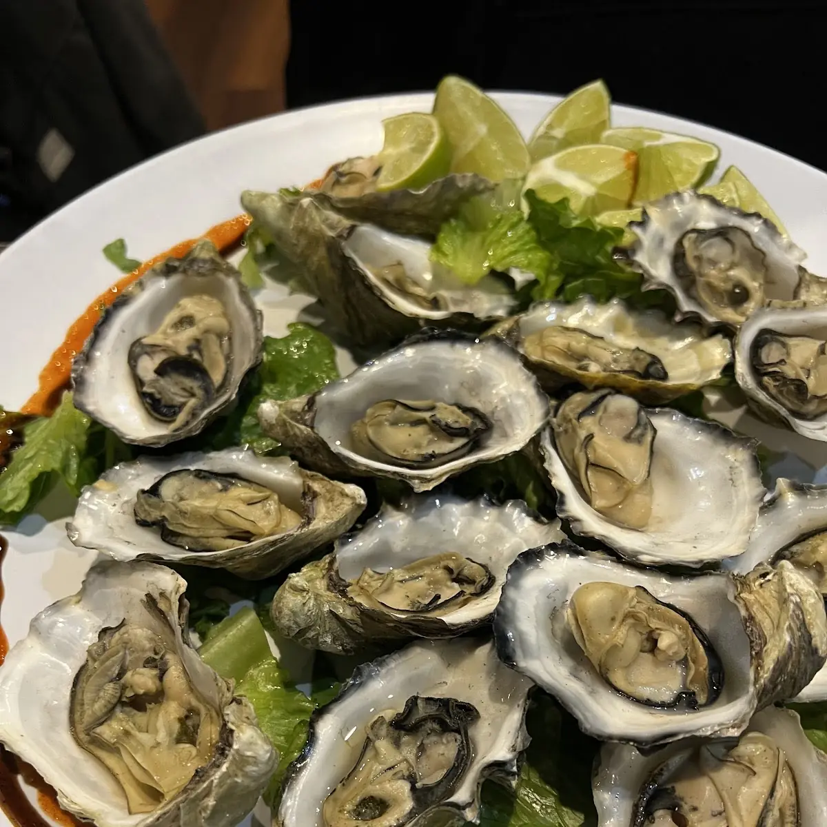Raw Oysters on the Half Shell