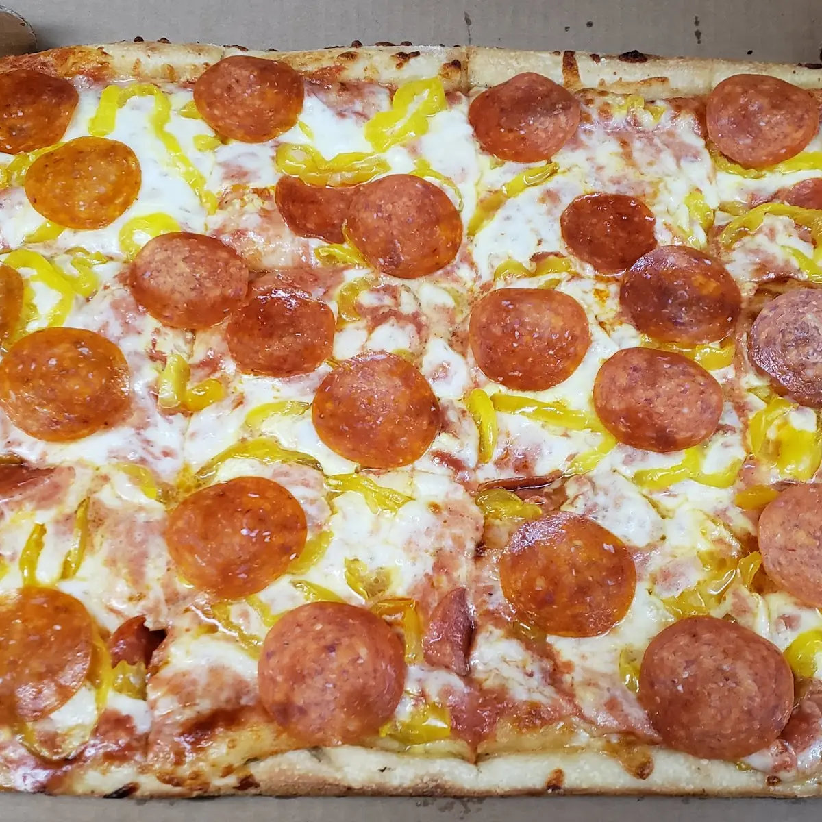 Double Pepperoni and Sausage Pizza