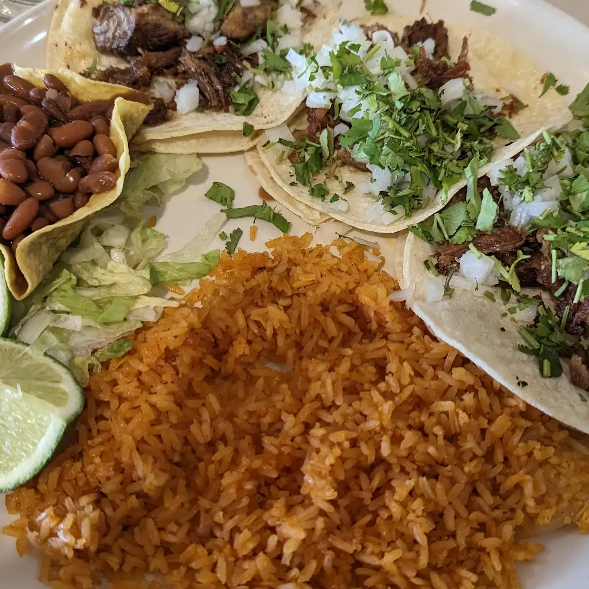 Taco Rice & Beans