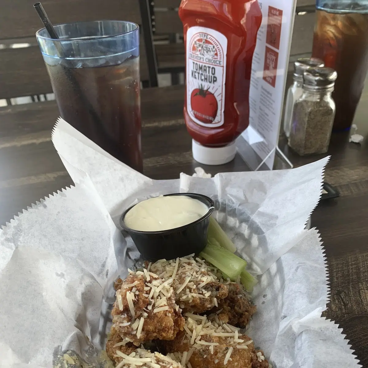 Garlic Parmesan Wings