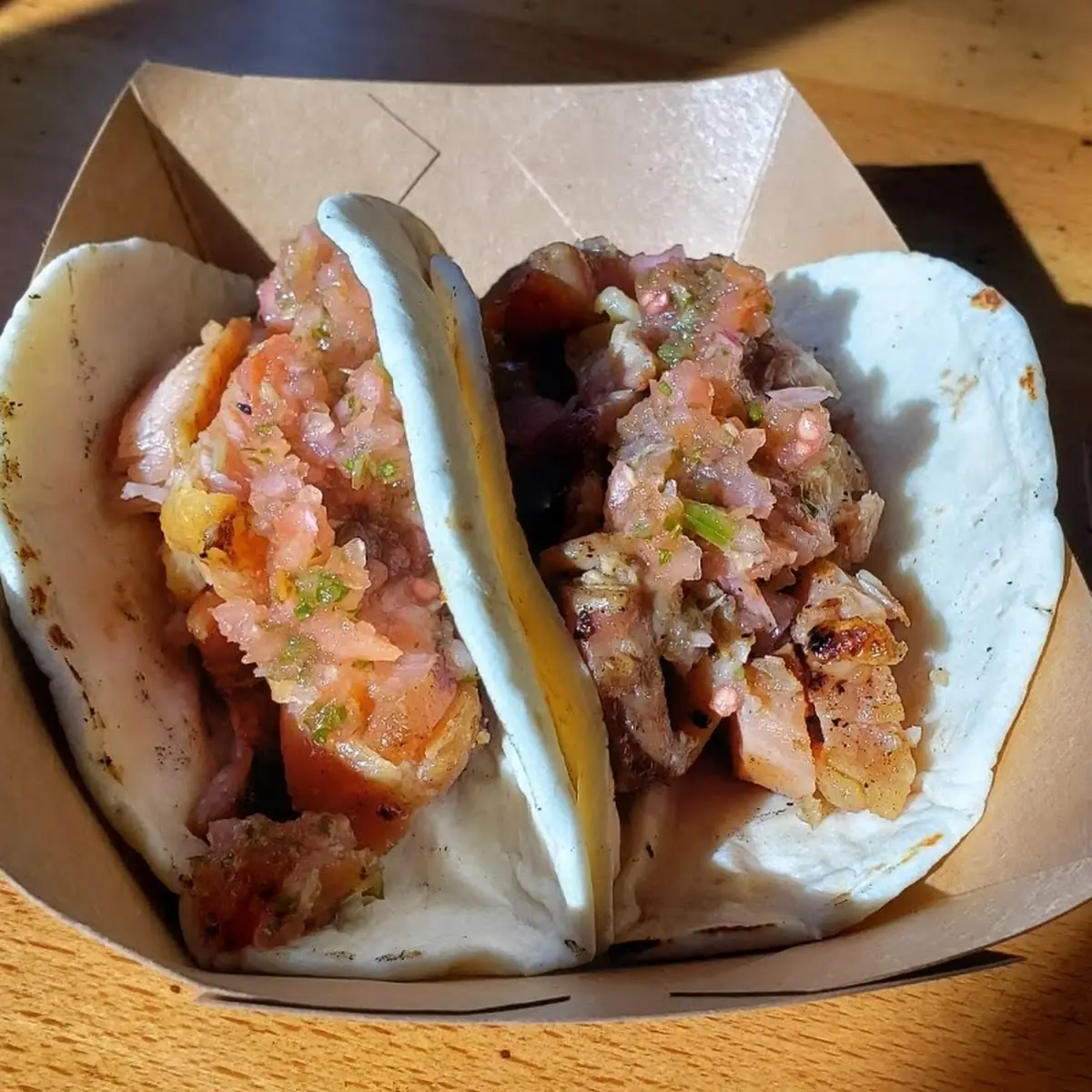 Chicken Tacos with Salsa