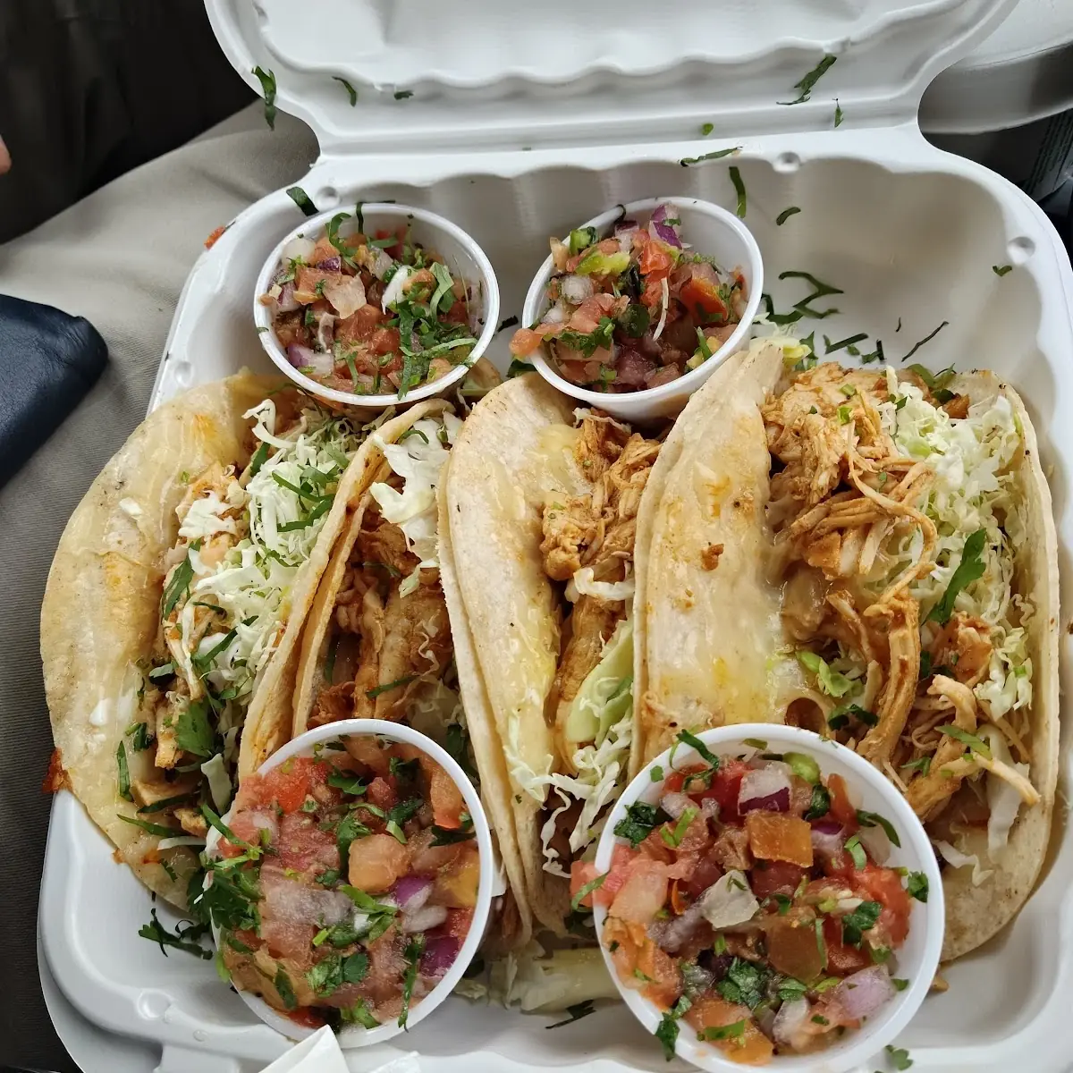 Chicken Soft Tacos