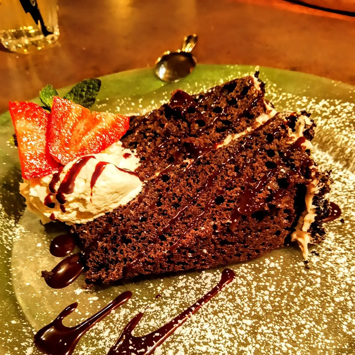 Chocolate Cake w Cherry Buttercream