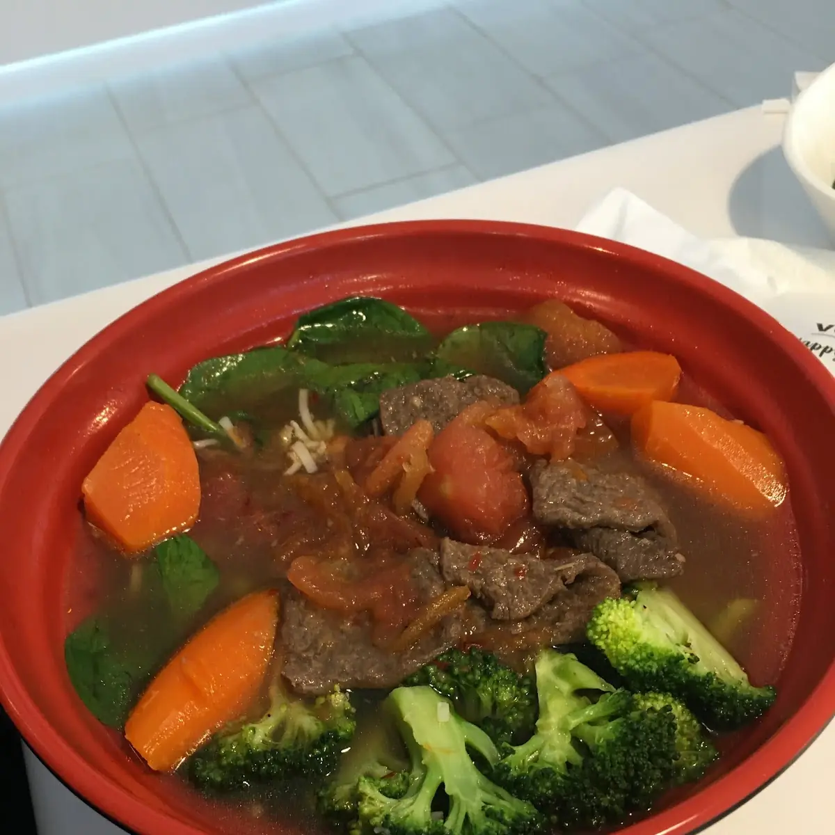 Spicy Beef Noodle Soup