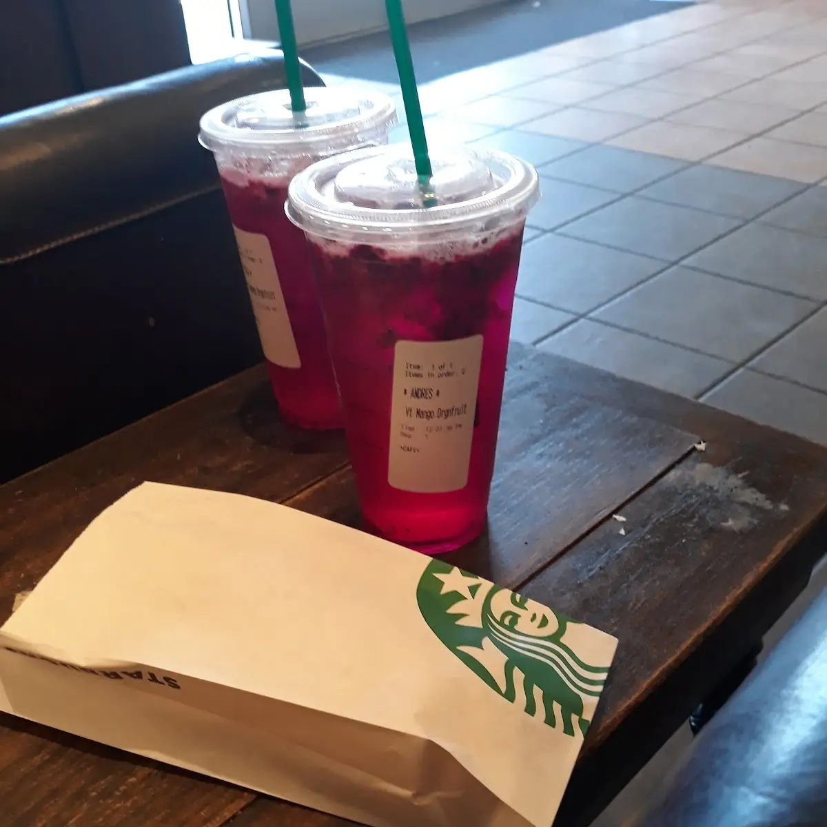 Mango Dragon Fruit Refresher Chicken Caprese