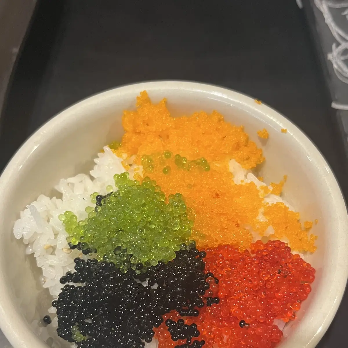 Flying Fish Roe Rice Bowl