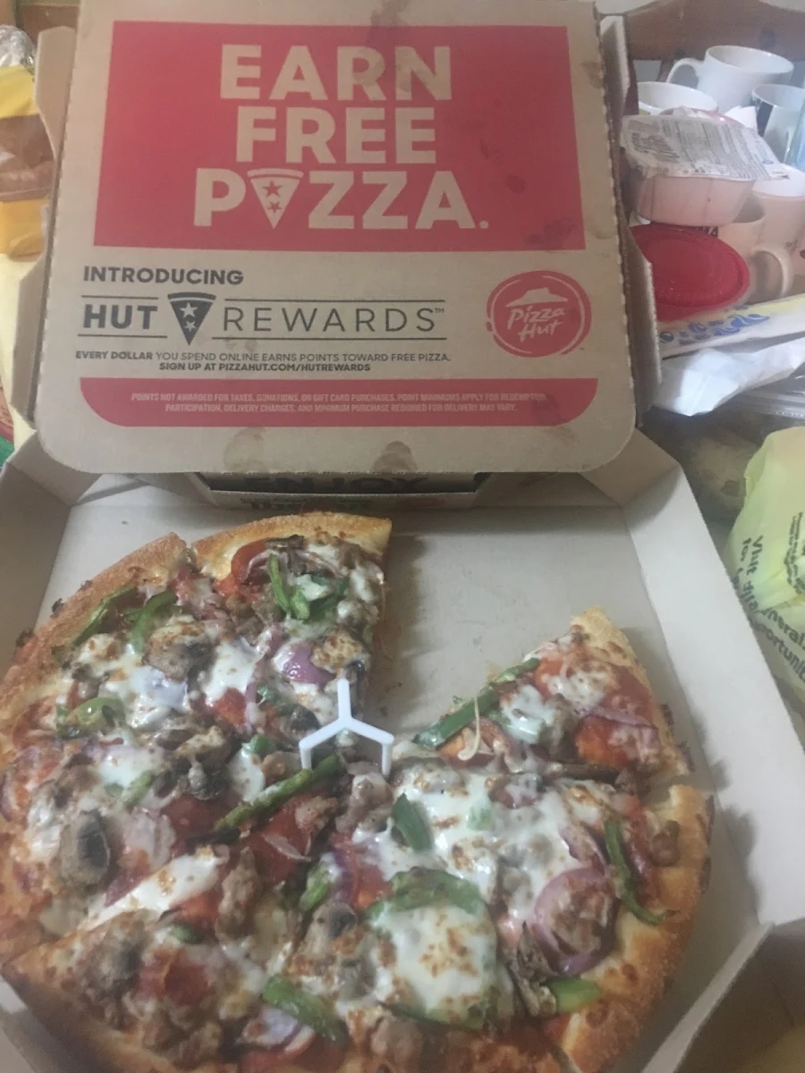 Supreme Pizza from Pizza Hut Scrumptious