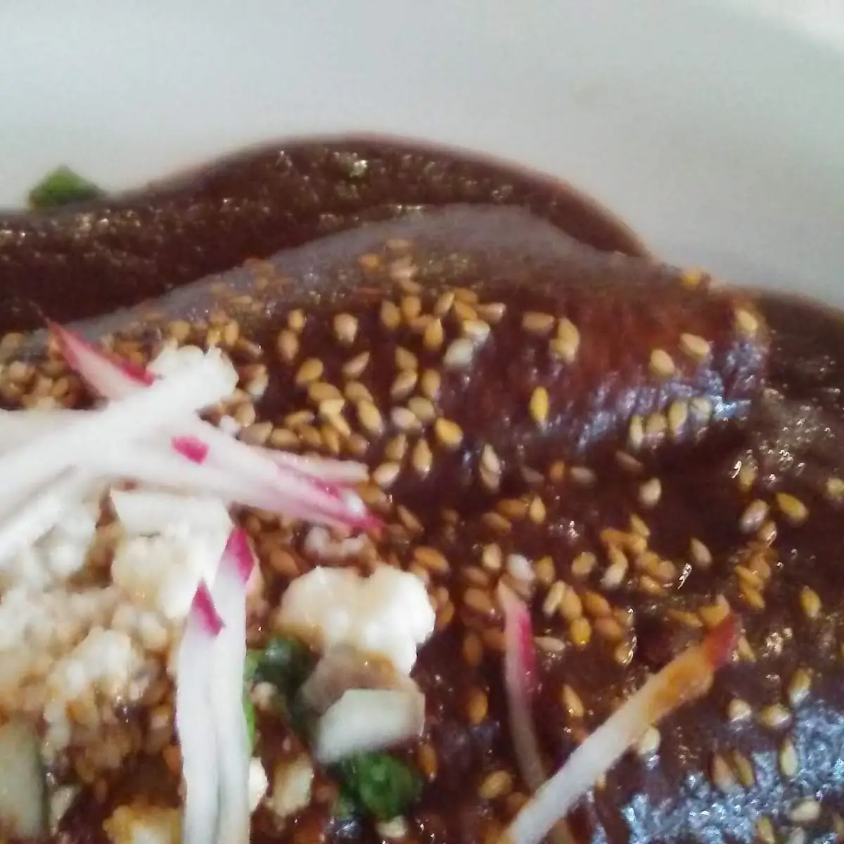 Mole Enchiladas