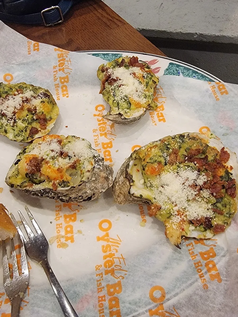 Oysters Rockefeller