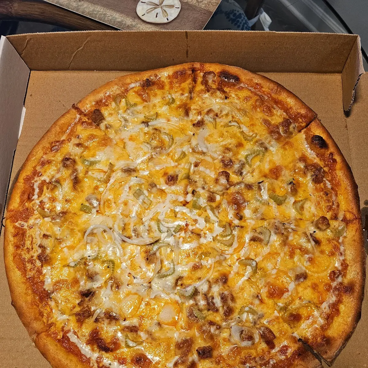 Buffalo Chicken Pizza