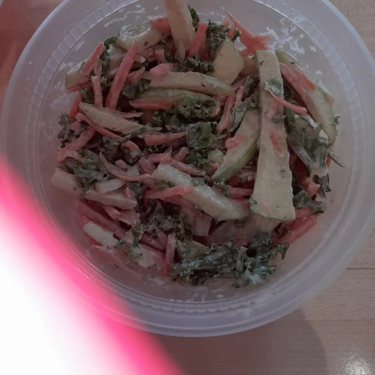 Delish Apple Kale Salad