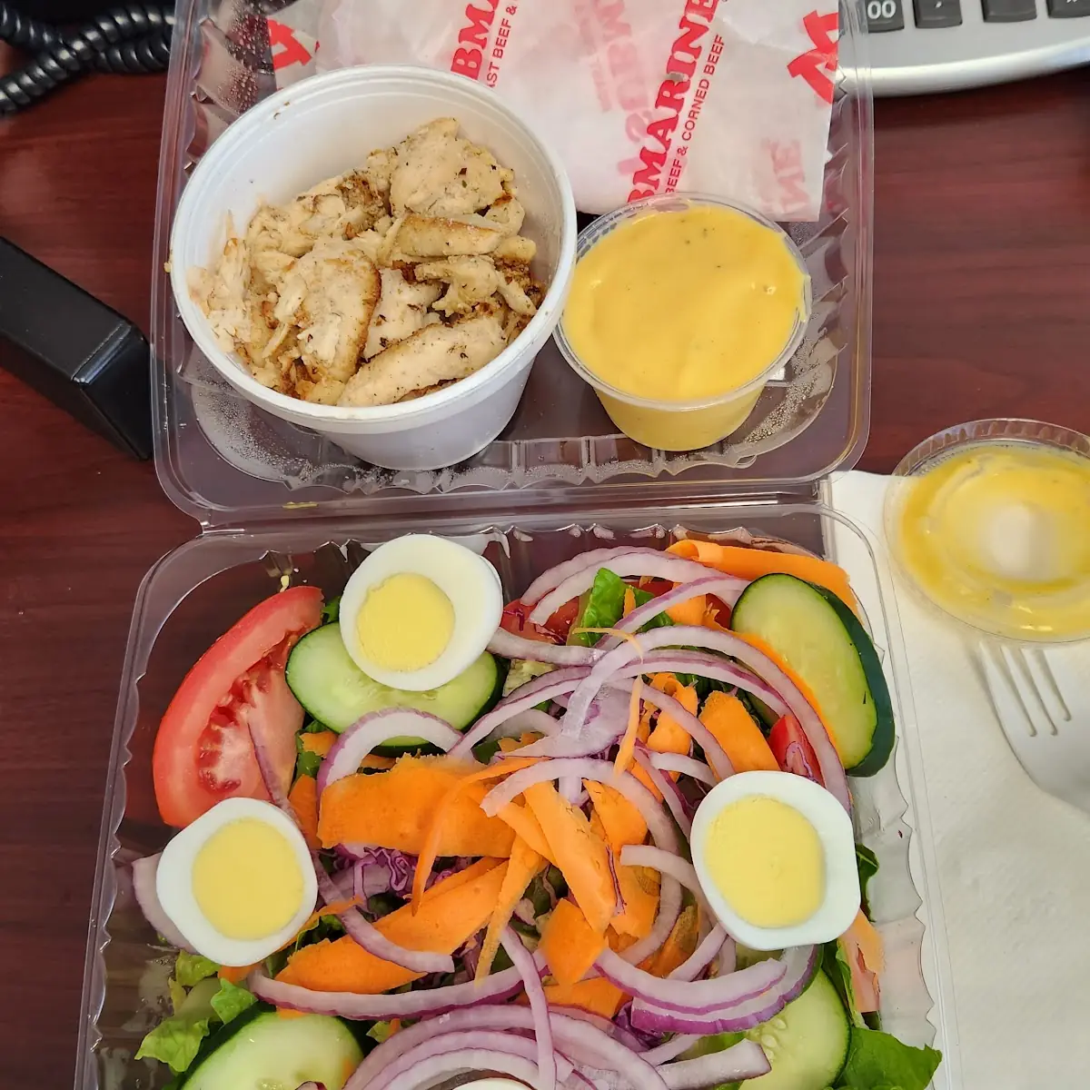 Grilled Chicken Salad with Honey Mustard