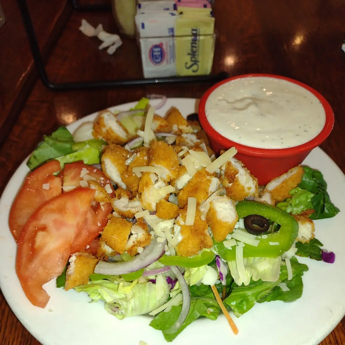 Crispy Chicken Salad