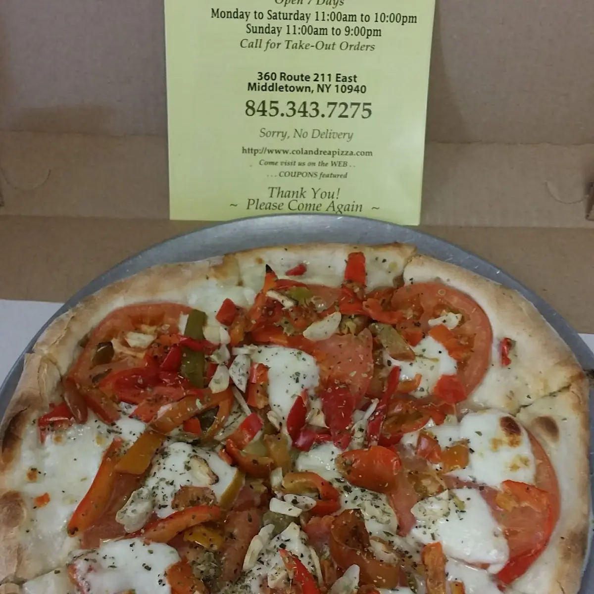 Gluten Free Veggie Pizza