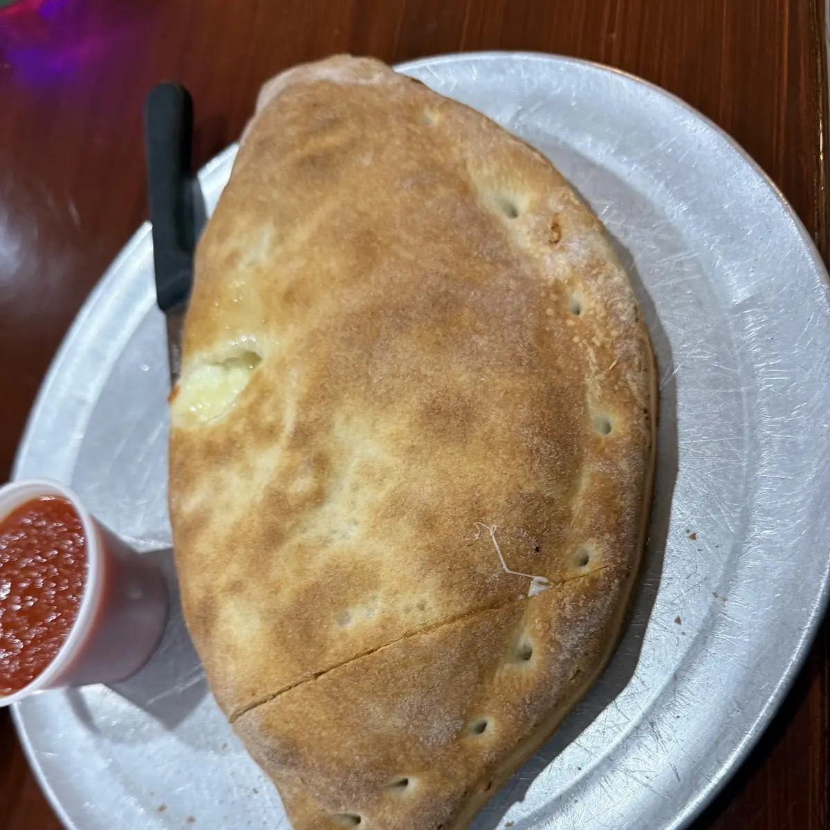 Personal Cheese Calzone