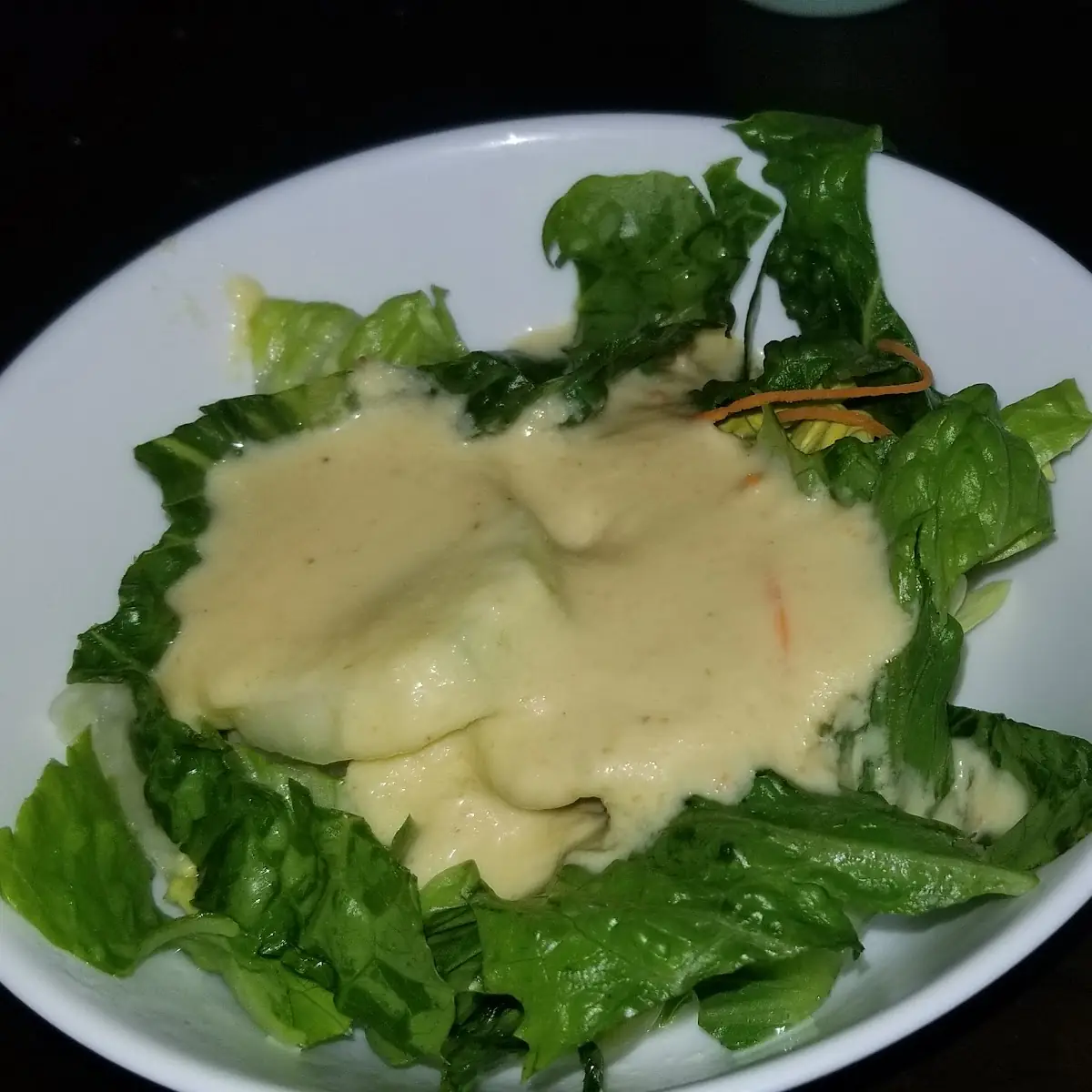 Ginger Salad with Miso Soup