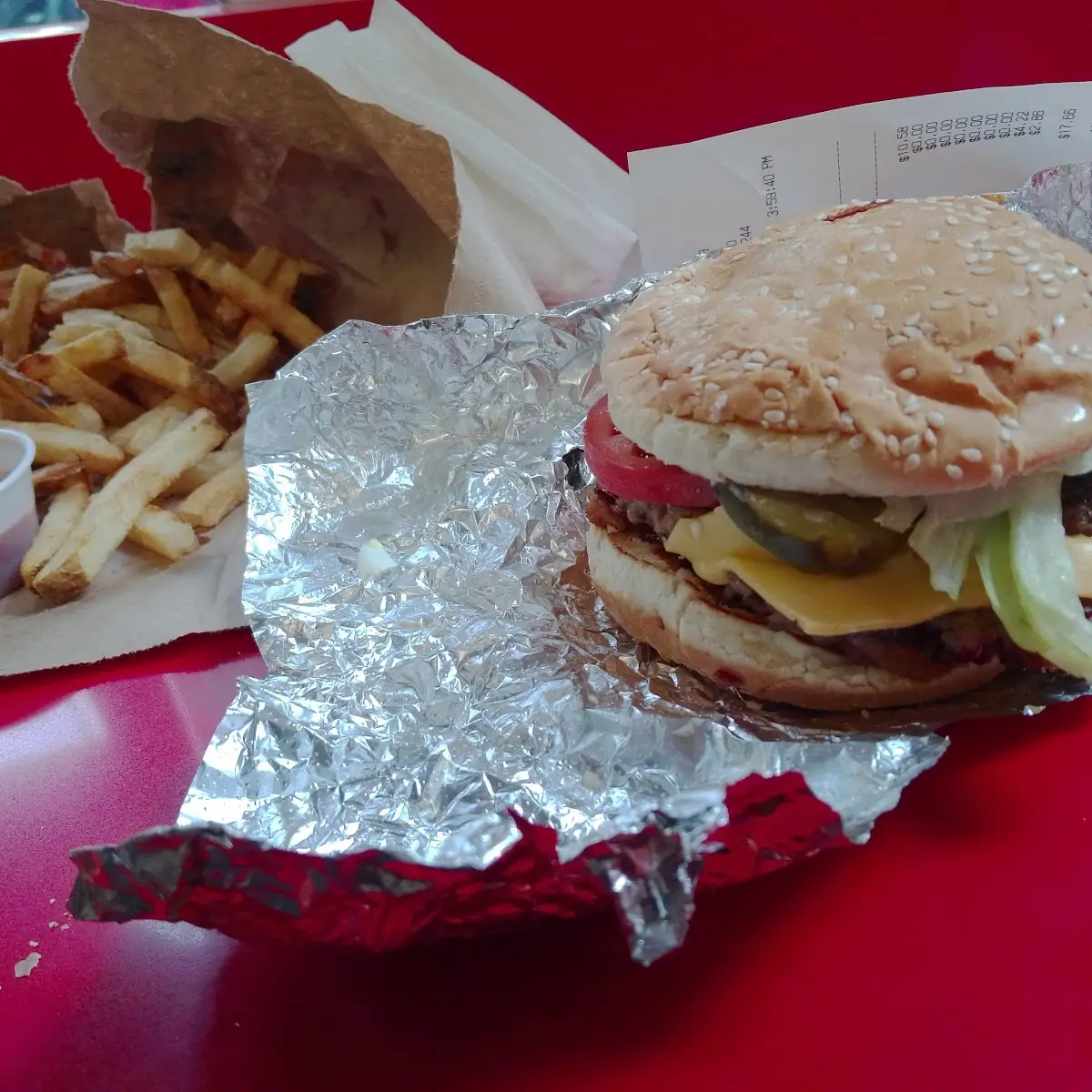 Bacon Cheeseburger Combo