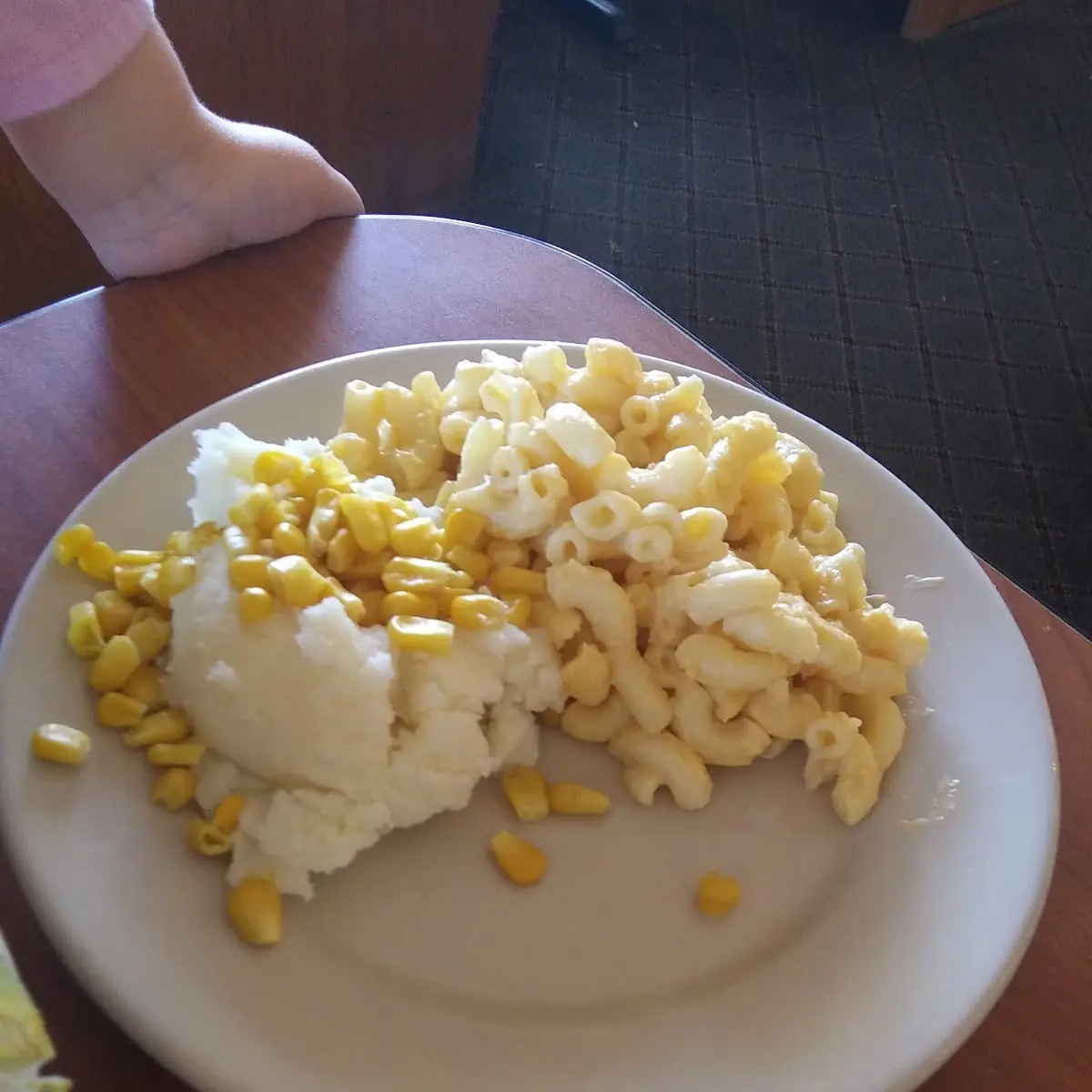 Mashed Potatoes Corn Mac & Cheese